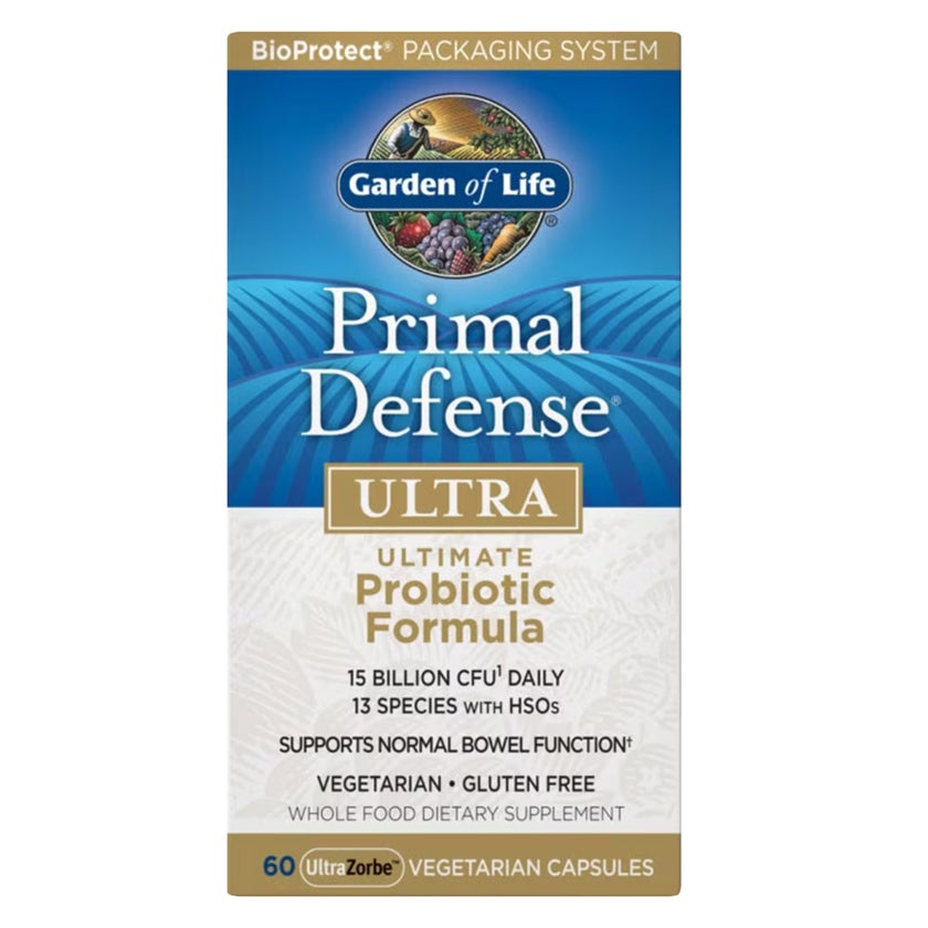 Garden Of Life Primal Defense Ultra Prebiotic Capsules - 60 Capsules