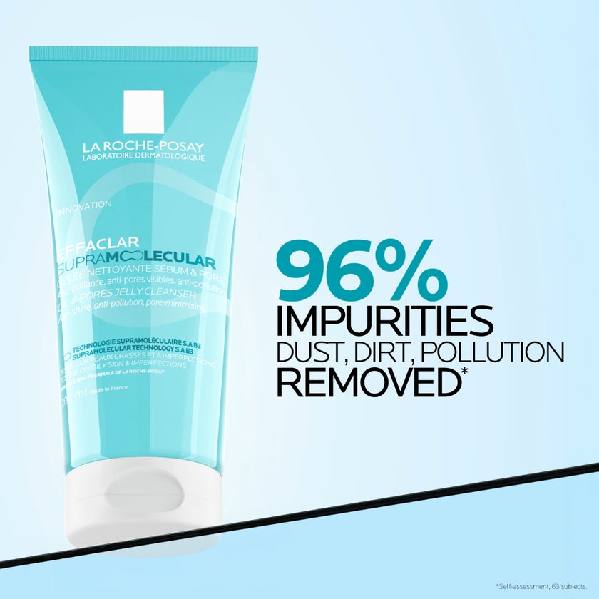 La Roche-Posay Effaclar Supramolecular Oil & Pores Jelly Cleanser - 200ml