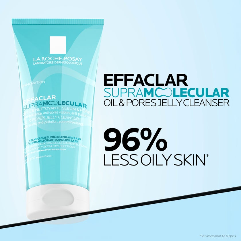 La Roche-Posay Effaclar Supramolecular Oil & Pores Jelly Cleanser - 200ml