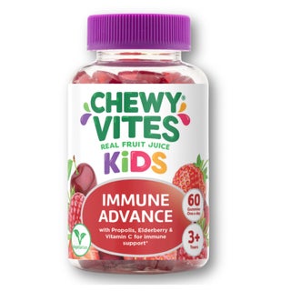Chewy Vites Kids Immune Advance Gummies, Red Berries - 60 Gummies