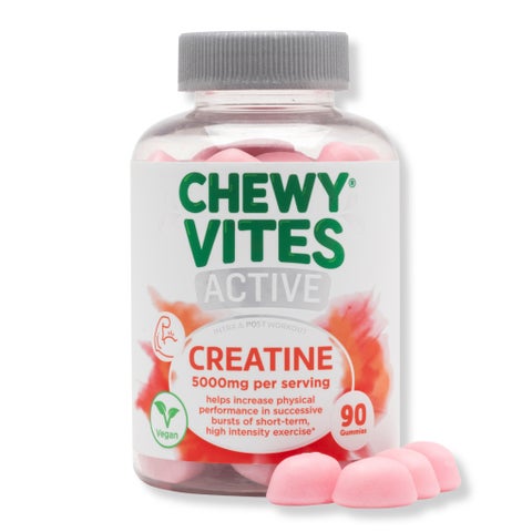 Chewy Vites Active Creatine Gummies, Strawberry - 90 Gummies