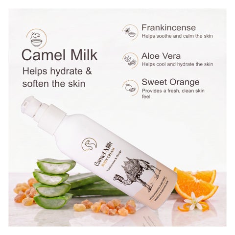 The Camel Soap Factory Camel Milk Body Cream - 150ml