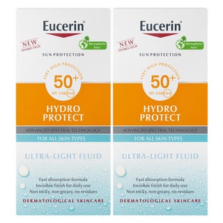 Eucerin Hydro Protect SPF 50+ Ultra Light Fluid - 2 x 50ml