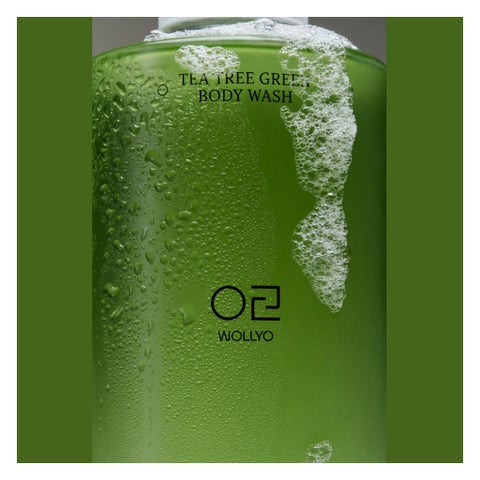 Wollyo Tea Tree Green Body Wash - 500ml