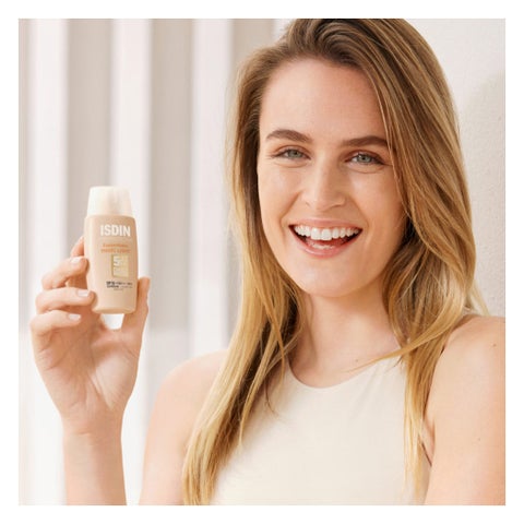 Isdin Fotoprotector SPF 50 Fusion Water Magic Light Tinted Sunscreen - Promo Pack