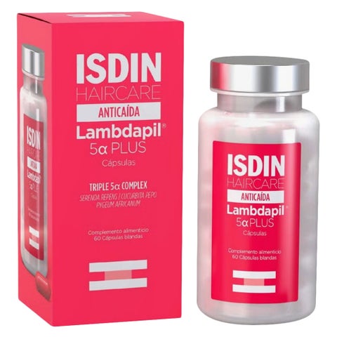 Isdin Haircare Lambdapil 5 Alpha Plus Capsules - 2 x 60 Capsules