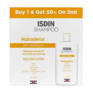 Isdin Nutradeica Dry Dandruff Shampoo 200ml - Promo Pack