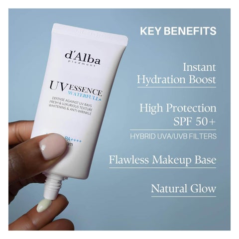 D'Alba SPF 50+ UV Essence Waterfull+ Sun Cream - 50ml