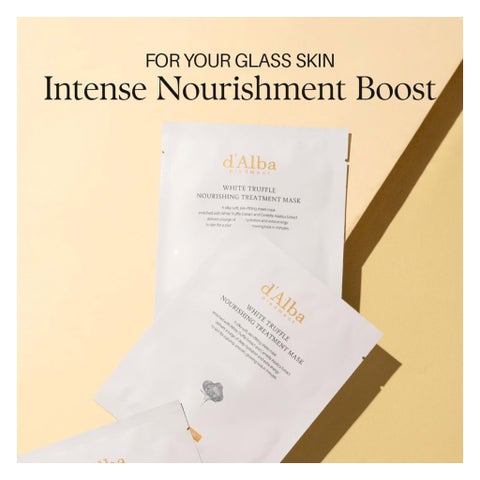 D'Alba White Truffle Nourishing Treatment Face Sheet Mask - 5 Masks