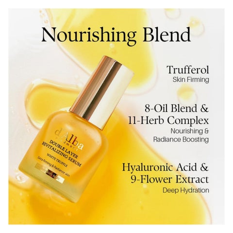 D'Alba White Truffle Double Layer Revitalizing Serum - 30ml