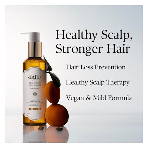 D'Alba Professional Scalp Therapy Serum Shampoo - 275ml
