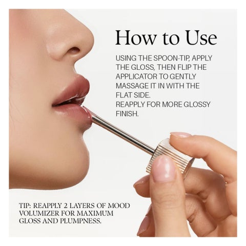 D'Alba Plumping Lip Glow Volumizer, 5ml - Ruby Rose