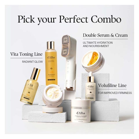 D'Alba Signature Allthera Double Shot Beauty Massager Kit