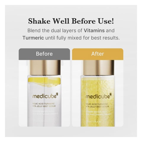 Medicube Kojic Acid Turmeric Vita Jelly Mist Serum - 100ml