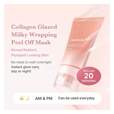 Medicube Collagen Milk Toning Wrapping Mask - 75ml