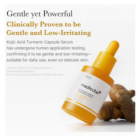 Medicube Kojic Acid Turmeric Niacinamide Serum - 30ml