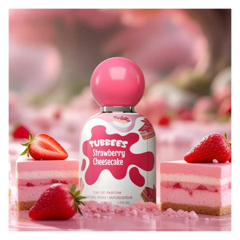 Tubbees Strawberry Cheesecake Unisex Eau de Parfum - 50ml