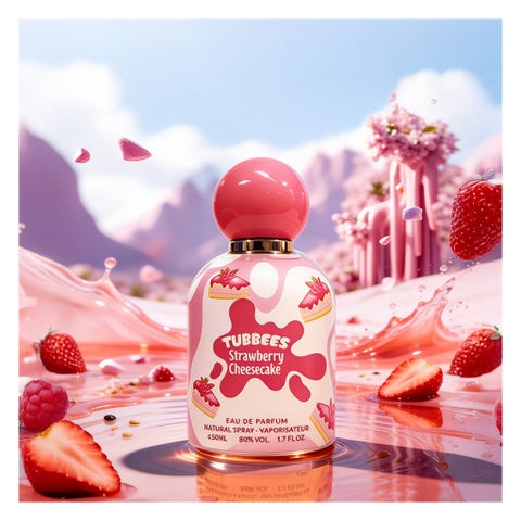Tubbees Strawberry Cheesecake Unisex Eau de Parfum - 50ml