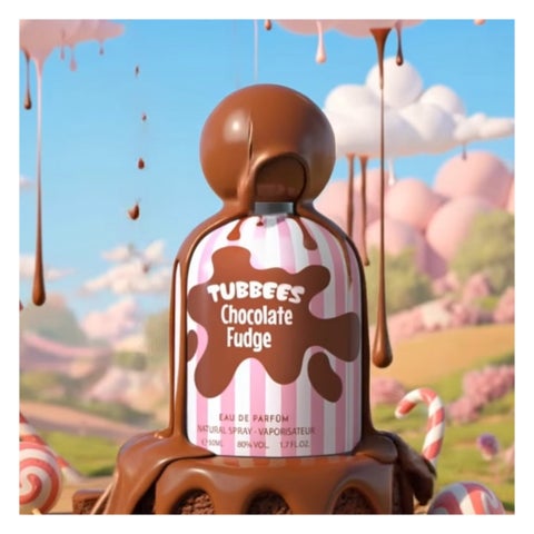 Tubbees Chocolate Fudge Unisex Eau de Parfum - 50ml