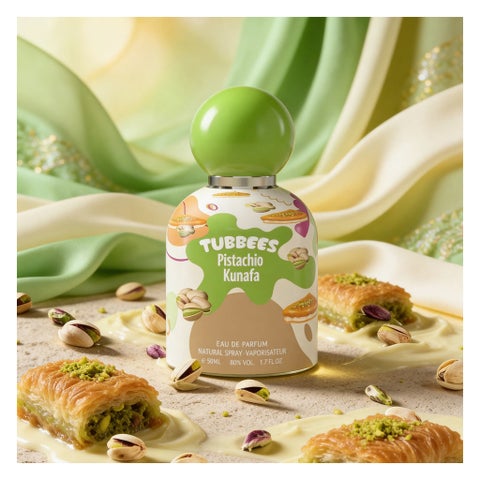 Tubbees Pistachio Kunafa Unisex Eau de Parfum - 50ml
