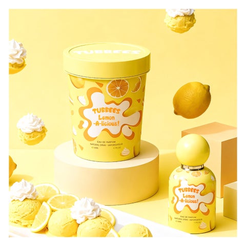Tubbees Lemon A-Licious Tub Unisex Eau de Parfum - 50ml