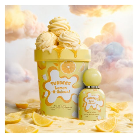 Tubbees Lemon A-Licious Tub Unisex Eau de Parfum - 50ml