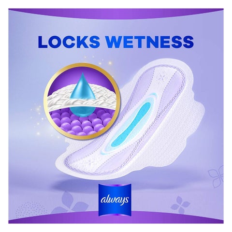 Always All In On Ultra Thin Sanitary Pads, Large - 14 Pads