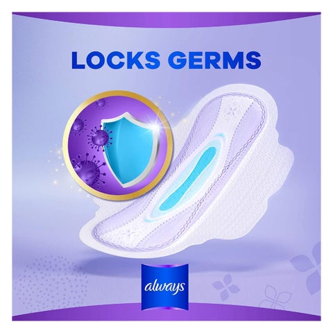 Always All In On Ultra Thin Sanitary Pads, Large - 14 Pads