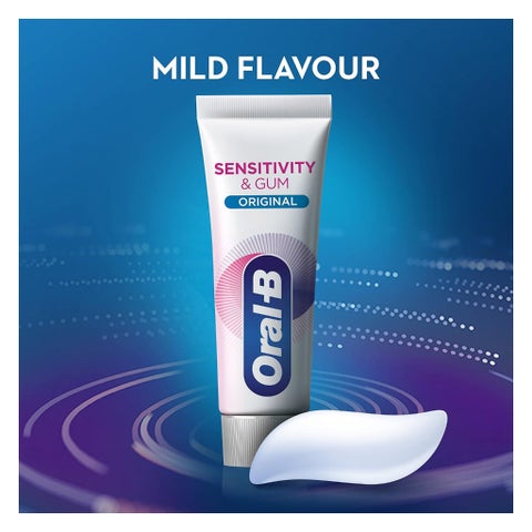 Oral-B Sensitivity & Gum Gentle Whitening Toothpaste - 75ml