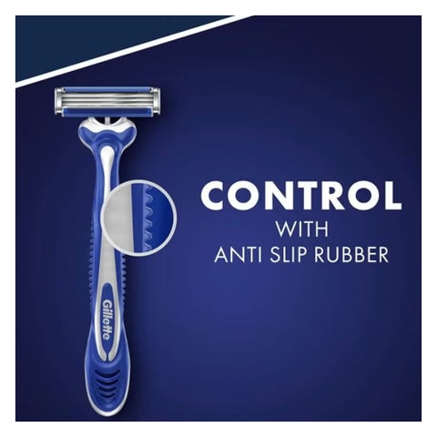 Gillette Blue 3 Comfort Razors - 12 Razors