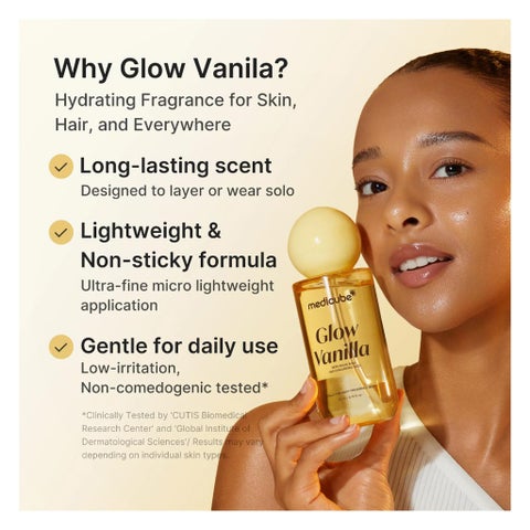 Medicube Glow Vanilla Hair & Body Fragrance Mist - 250ml
