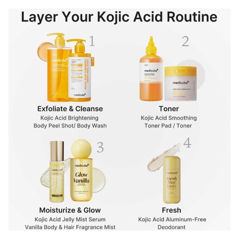 Medicube Glow Vanilla Hair & Body Fragrance Mist - 250ml