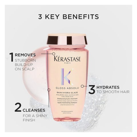 Kerastase Gloss Absolu Bain Hydra-Illuminating Shampoo - 250ml