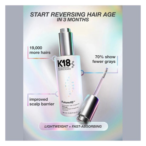 K18 Future IQ Biomimetic Hair Longevity Serum - 90ml