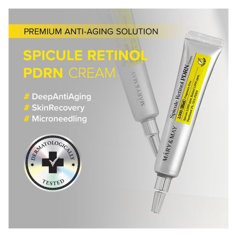 Mary&May 2000 Shot Spicule Retinol PDRN Cream - 15g