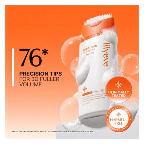 Lilyeve Grow:Turn 3D Volume Shampoo - 200ml