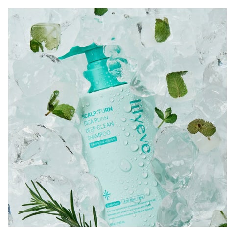 Lilyeve Scalp:Turn Cica PDRN Deep Clean Shampoo - 500ml
