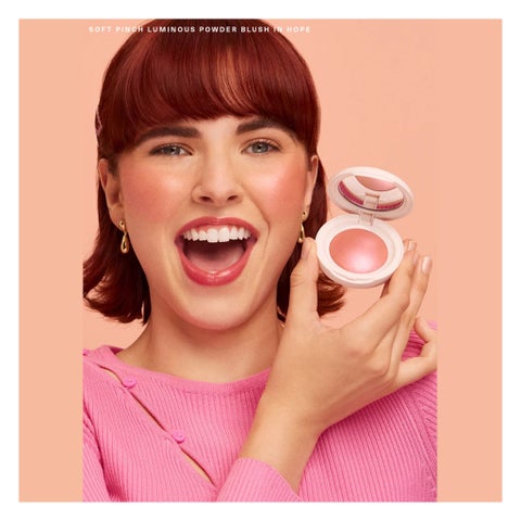 Rare Beauty Soft Pinch Luminous Powder Blush, Nude Mauve - Hope
