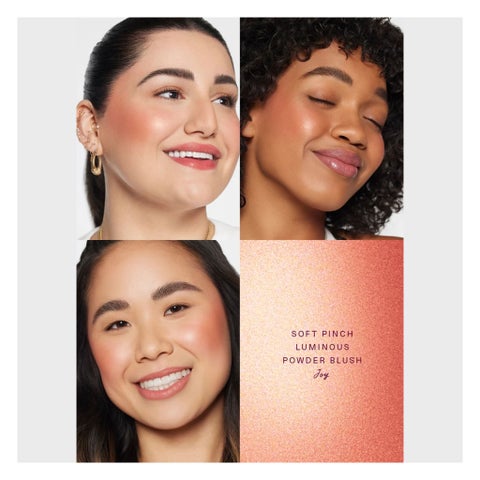 Rare Beauty Soft Pinch Luminous Powder Blush, Muted Peach - Joy