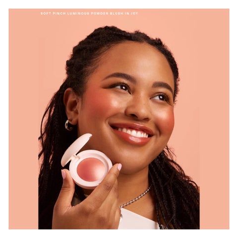 Rare Beauty Soft Pinch Luminous Powder Blush, Muted Peach - Joy