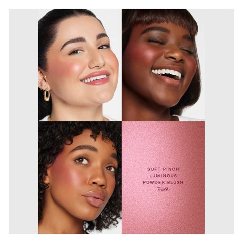 Rare Beauty Soft Pinch Luminous Powder Blush, Mauve Maroon - Truth