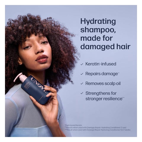 Unove Deep Damage Repair Shampoo, Sweet Breeze - 500ml