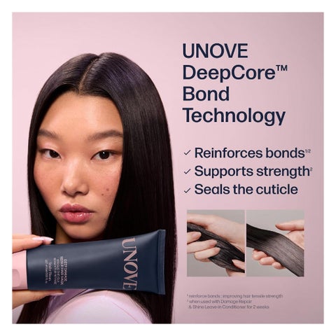 Unove Deep Damage Repair Hair Mask, Tender Bloom - 320ml