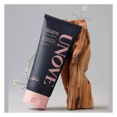 Unove Deep Damage Repair Hair Mask, Warm Petal - 207ml