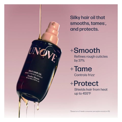 Unove Silk Hair Oil Serum, Tender Bloom - 70ml