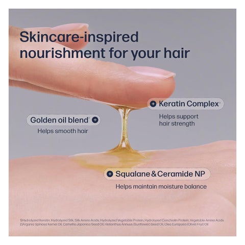 Unove Silk Hair Oil Serum, Tender Bloom - 70ml