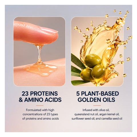 Unove Silk Hair Oil Serum, Warm Petal - 70ml