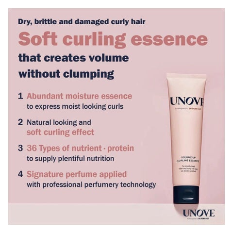 Unove Volume Up Curling Essence - 147ml