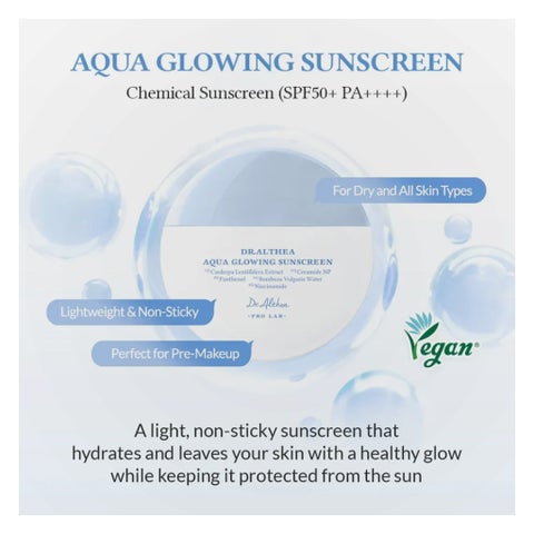 Dr. Althea Aqua SPF 50+ Glowing Sunscreen - 45ml