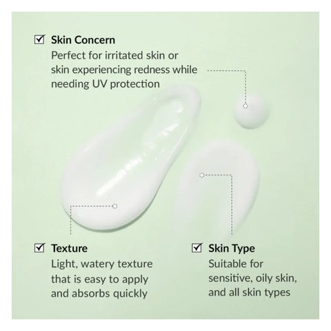 Dr. Althea Green Tea SPF 50+ Fresh Sunscreen - 45ml
